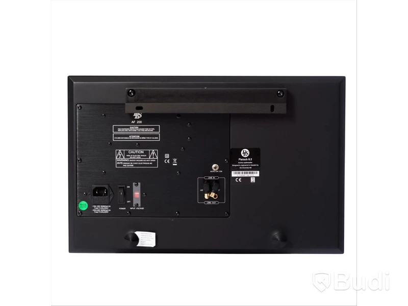 DLS Flatsub 8.2 vägghängningsbar aktiv subwoofer, pianosvart Ord. Pris: 5990 kr