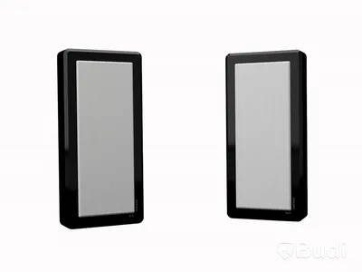 2st DLS Flatbox M-One on-wall högtalare i pianosvart,  Ord.pris: 16990 kr