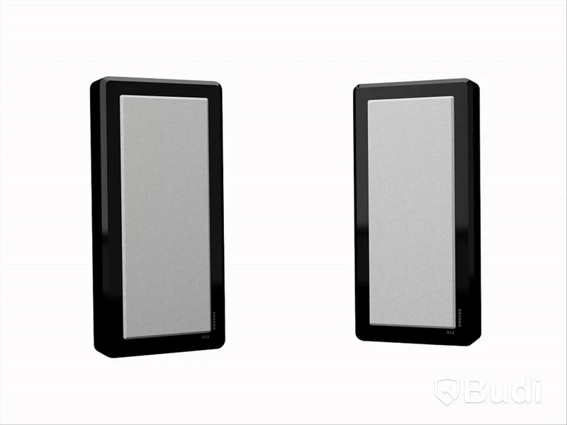 2st DLS Flatbox M-One on-wall högtalare i pianosvart, Ord. pris: 16990 kr