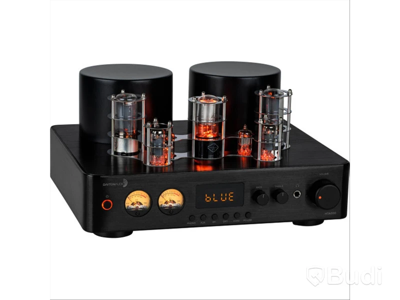 Dayton Audio HTA200BT kompakt förstärkare med Bluetooth, RIAA-steg och mer. Ord. Pris: 8998 kr