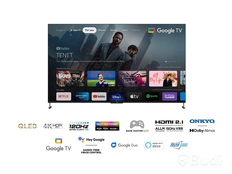 TV-skärm - (Ny) TCL 98" C735 4K QLED Smart TV