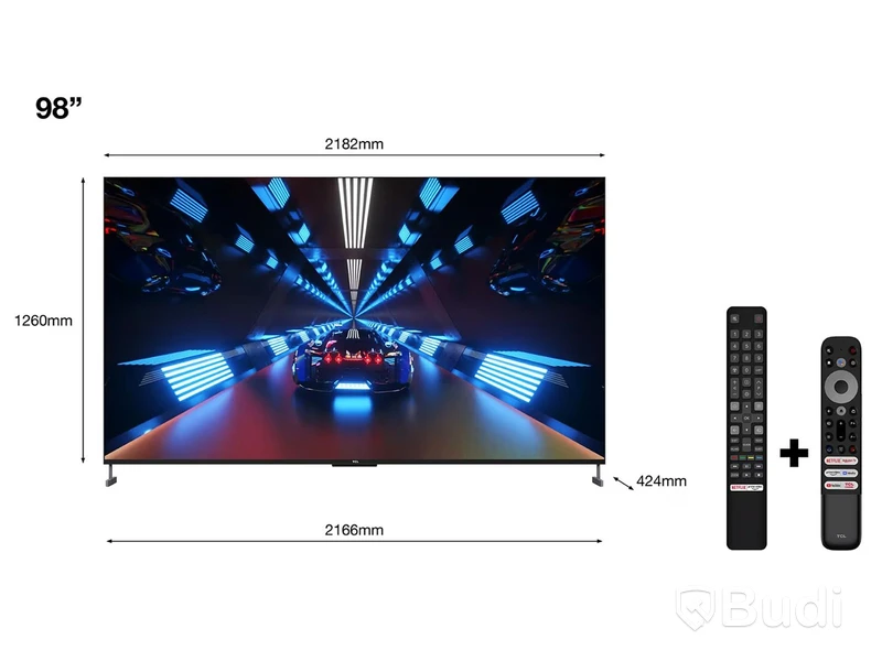 TV-skärm - (Ny) TCL 98" C735 4K QLED Smart TV