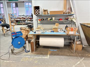 Plastbandandare, packbord m.m.