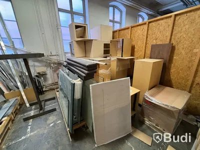 Parti fanér, kantlister & material. (Stort Parti)