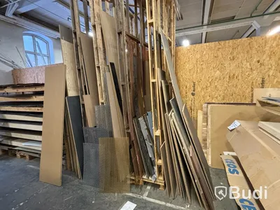 Parti fanér, kantlister & material. (Stort Parti)