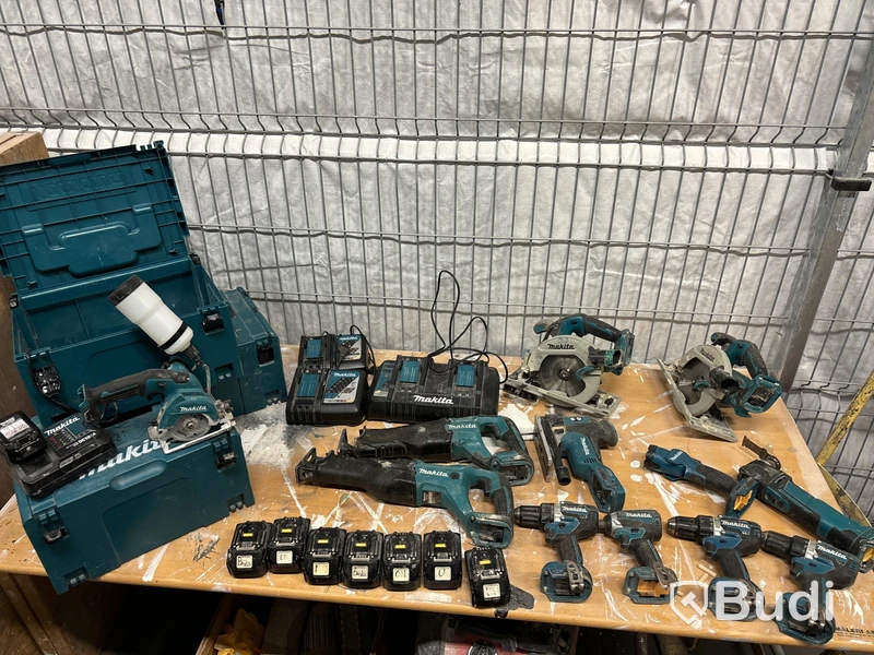Maskinpaket Makita 12 st