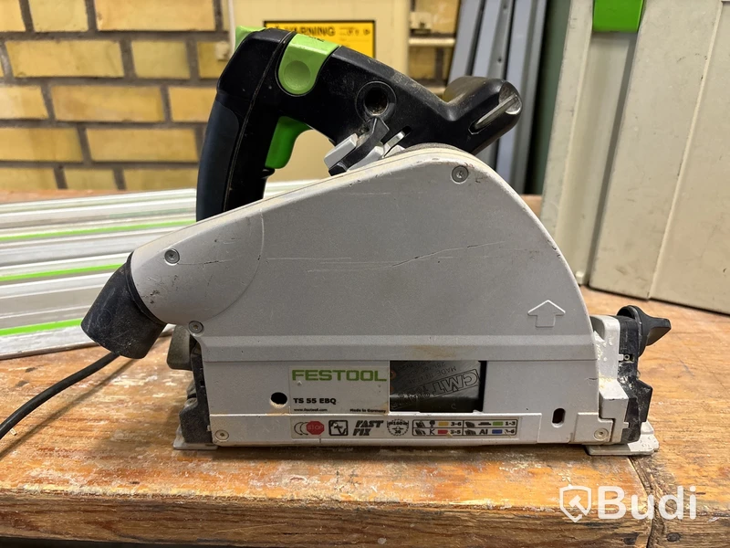 Sänksåg med skenor, Festool
