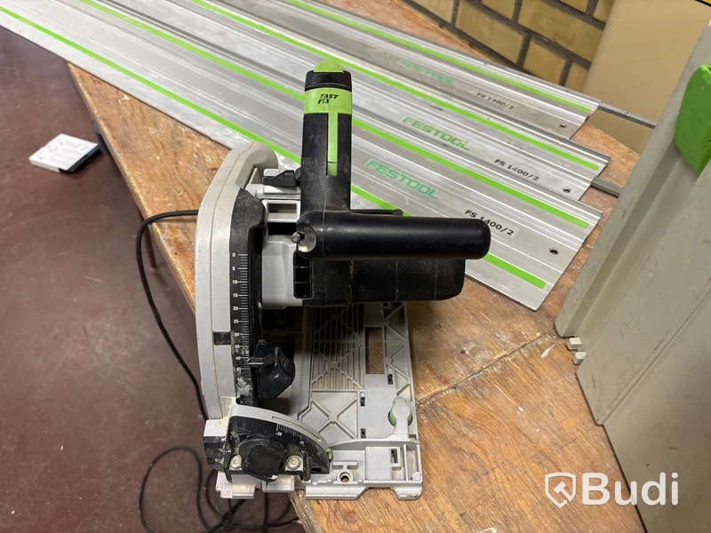 Sänksåg med skenor, Festool