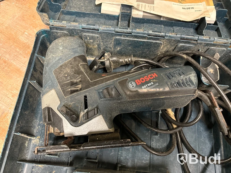 Bultpistol, tigersåg, slagborr m.m.