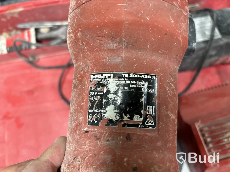 Bilningsmaskin Hilti TE 300-A36