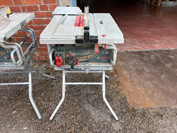 Bordssåg Bosch med stativ 