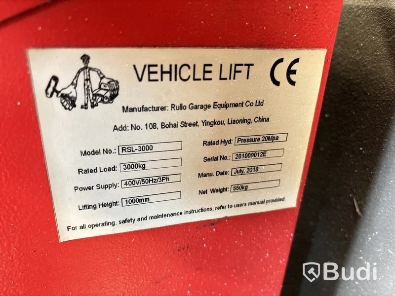Billyft 3000kg.
