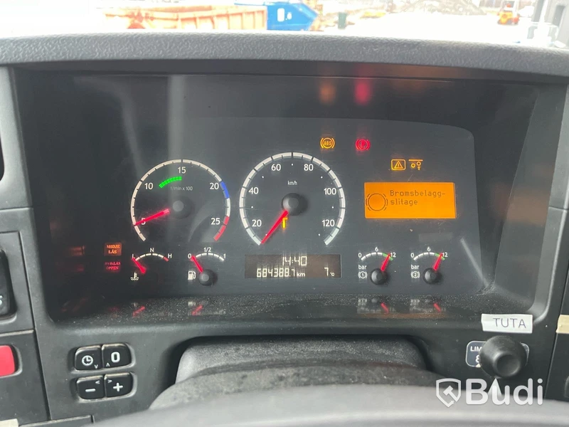 Lastväxlare Scania R480 8X4-4 -2008 | JOAB | Plogfäste  -EXPORT