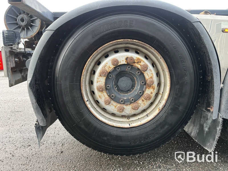 Lastväxlare Scania R520 V8 Tridem med laxå snabbfästen och plogutrustning  -2017