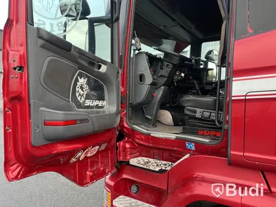 Lastväxlare Scania R520 V8 Tridem med laxå snabbfästen och plogutrustning  -2017