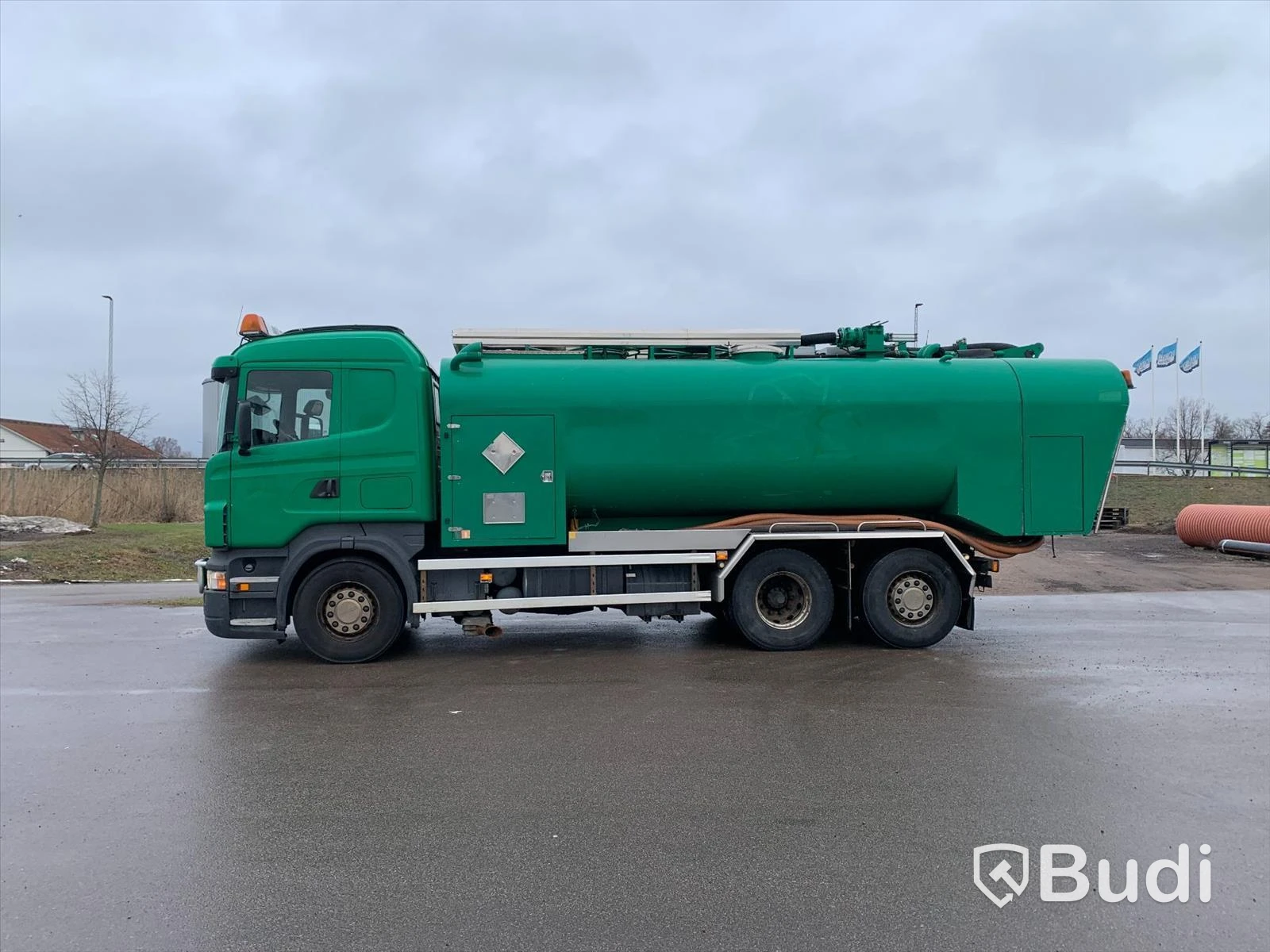 Lastbil SCANIA R420 6X2-4 -2006 | Slamsug | Minikombi
