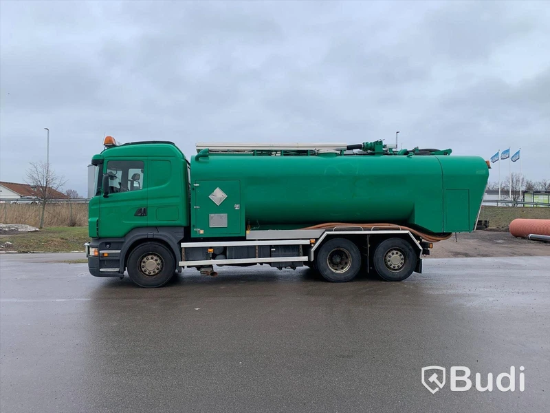Lastbil SCANIA R420 6X2-4 -2006 | Slamsug | Minikombi
