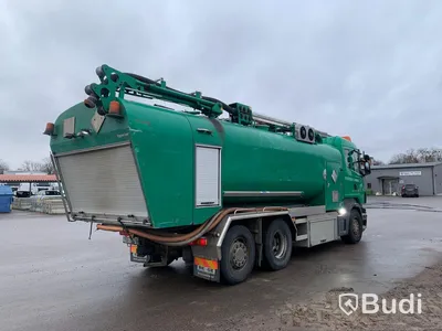Lastbil SCANIA R420 6X2-4 -2006 | Slamsug | Minikombi