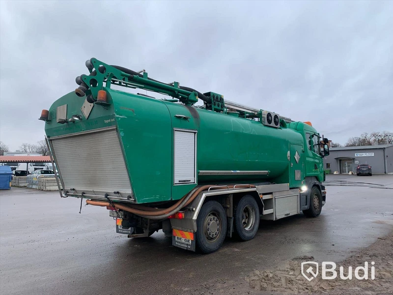 Lastbil SCANIA R420 6X2-4 -2006 | Slamsug | Minikombi
