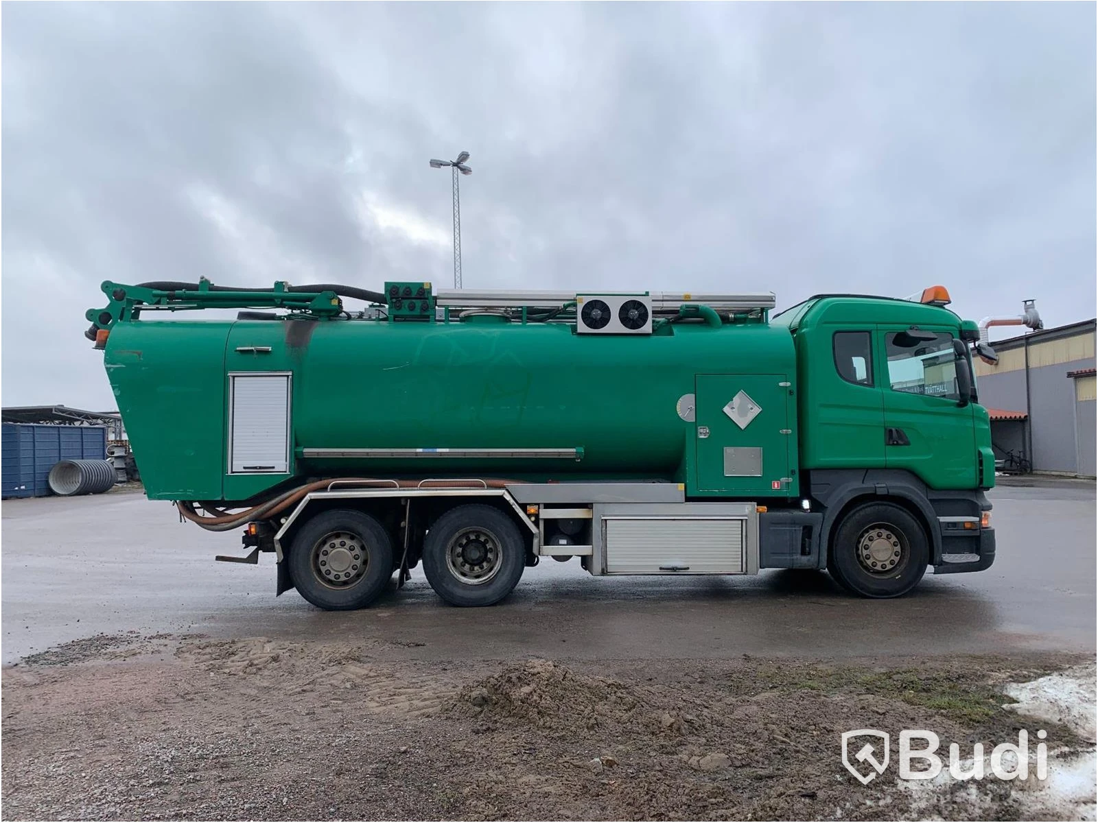 Lastbil SCANIA R420 6X2-4 -2006 | Slamsug | Minikombi