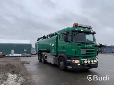 Lastbil SCANIA R420 6X2-4 -2006 | Slamsug | Minikombi