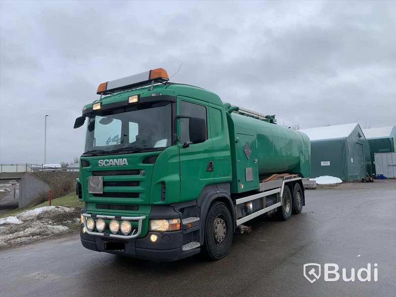 Lastbil SCANIA R420 6X2-4 -2006 | Slamsug | Minikombi