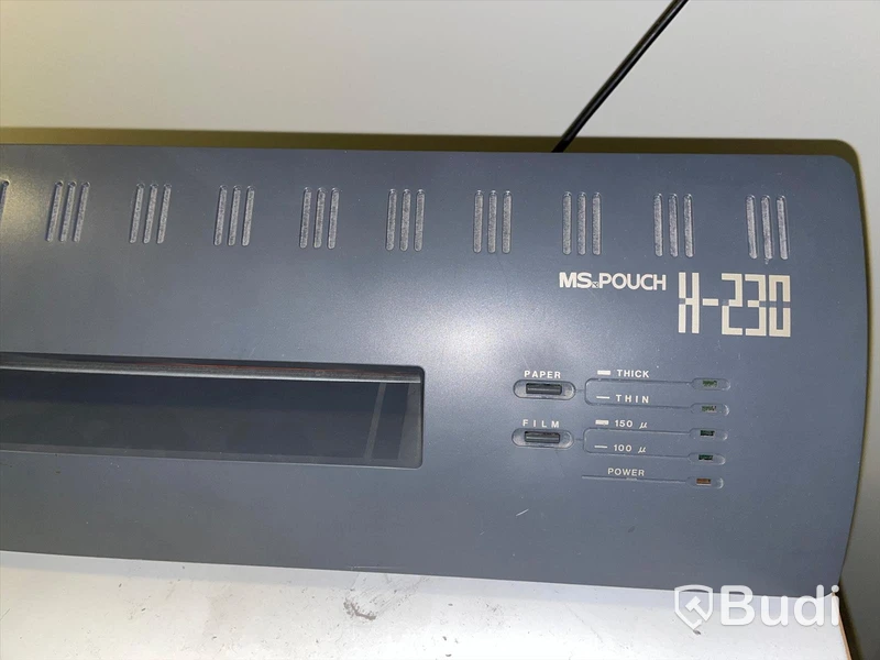 Laminator MS Pouch H-230 (Osäker funktion)