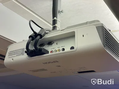Projektor Epson EMP-280 och projektorduk (Mått 220 cm)