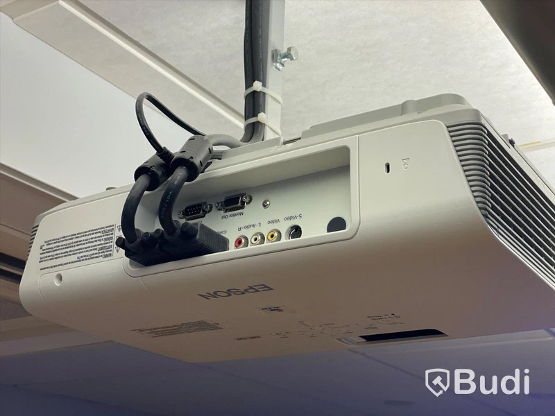 Projektor Epson EMP-280 och projektorduk (Mått 220 cm)