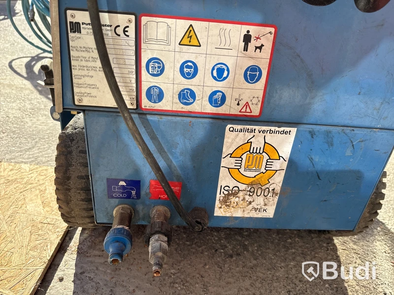 Hetvattengenerator, Putzmeister Dynabox 500