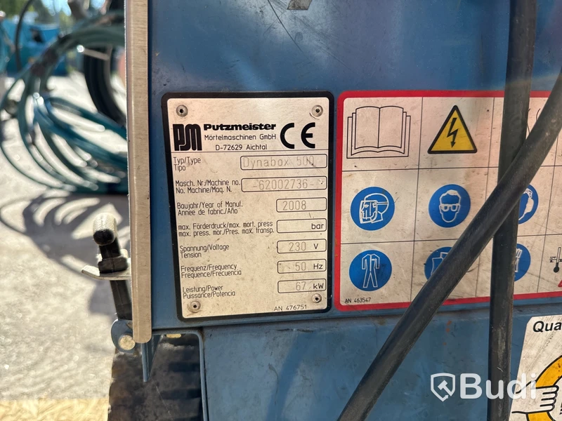 Hetvattengenerator, Putzmeister Dynabox 500