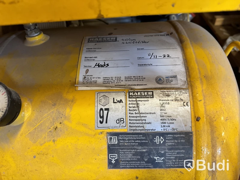 Kompressor, Kaeser premium 660/70D