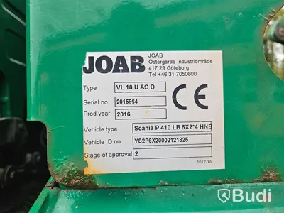 Liftdumper Scania P410 6x2 4 -2016