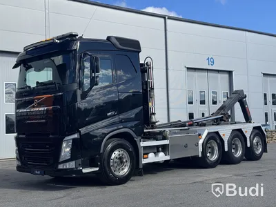 Tridemväxlare Volvo FH 12.8 8x4-4 -2016 | HIAB | 510 hk