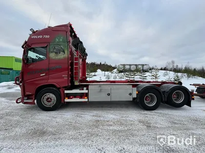 Lastväxlare Volvo FH 750 6x4 -2017 | I-Shift | 750hk | KILAFORS -2018 + släp ZKM648