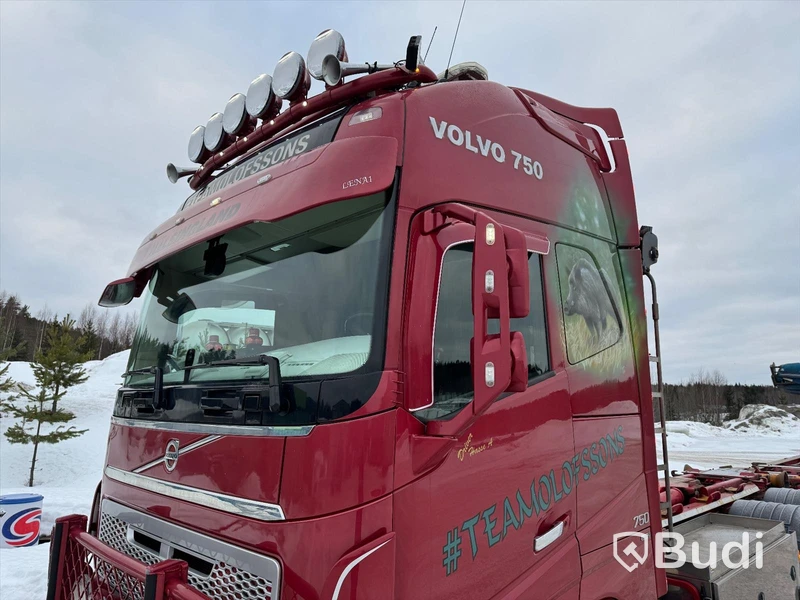 Lastväxlare Volvo FH 750 6x4 -2017 | I-Shift | 750hk | KILAFORS -2018 + släp ZKM648