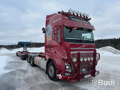 Lastväxlare Volvo FH 750 6x4 -2017 | I-Shift | 750hk | KILAFORS -2018 + släp ZKM648