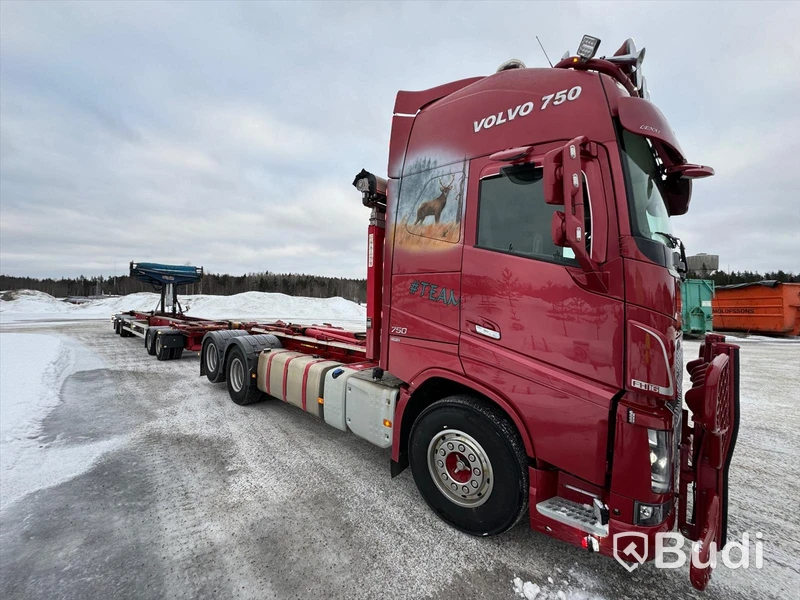 Lastväxlare Volvo FH 750 6x4 -2017 | I-Shift | 750hk | KILAFORS -2018 + släp ZKM648