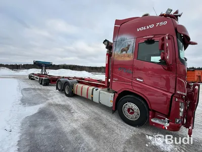Lastväxlare Volvo FH 750 6x4 -2017 | I-Shift | 750hk | KILAFORS -2018 + släp ZKM648