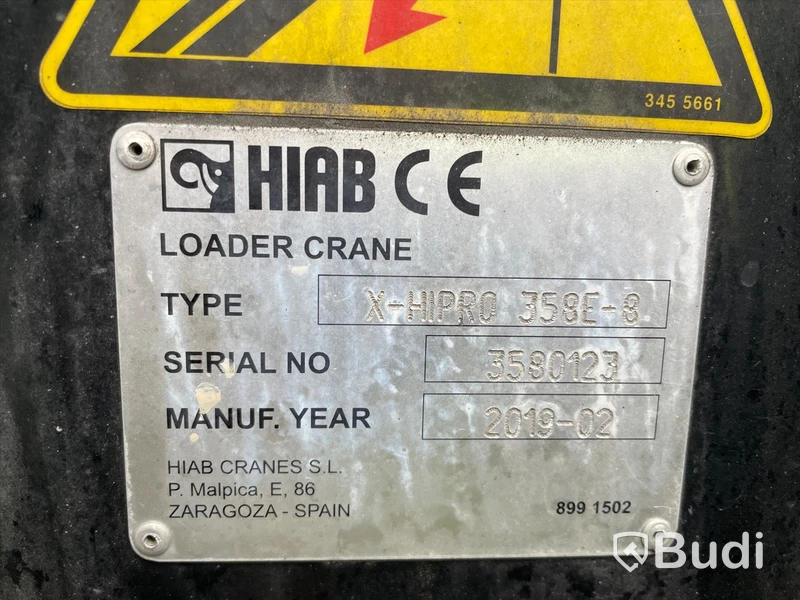 Kranväxlare Volvo FM 500 - 2019 | Hiab