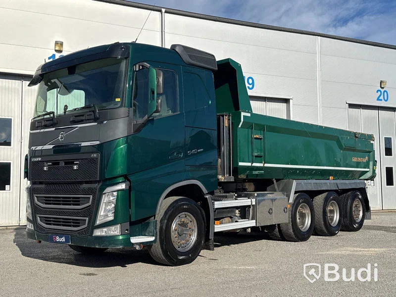 Tippbil Volvo FH 540 8x4 -2018 | VBG | Fulluftad | Sörling Goldstar