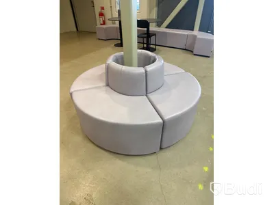 Soffa rund i 4 st sektioner, Johanson design