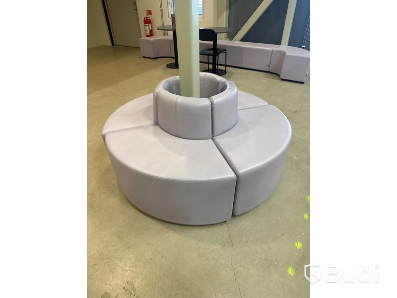 Soffa rund i 4 st sektioner, Johanson design