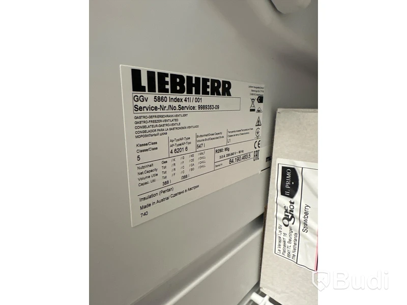Liebherr Frys fullhöjd