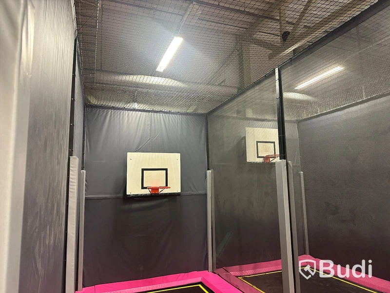 Basket Area, 2 st studsmattor med basketkorgar