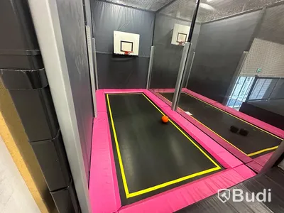 Basket Area, 2 st studsmattor med basketkorgar