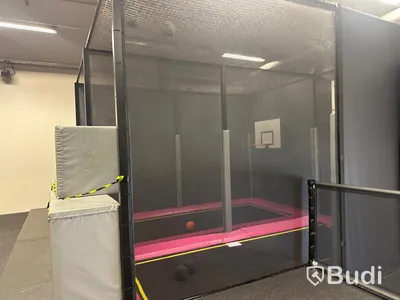 Basket Area, 2 st studsmattor med basketkorgar