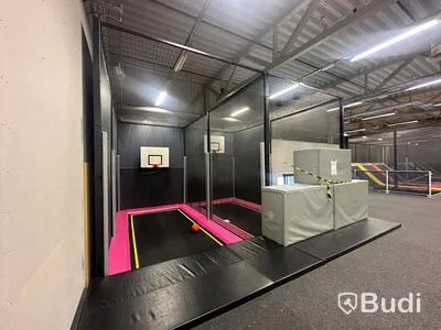 Basket Area, 2 st studsmattor med basketkorgar