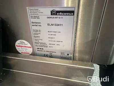 Elona Genius MT Varmluftsugn på stativ