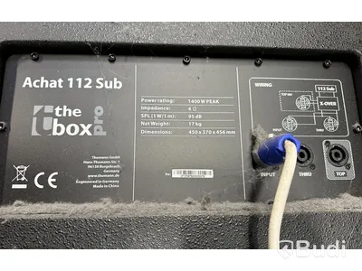 Ljud- och ljusanläggning inkl. stationär dator och iPad för ljudhantering, samt 3 st baslådor